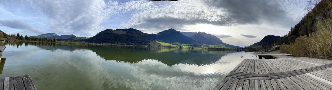Ferienhaus Kaiserblick - Fewo2 Walchsee Exterior photo